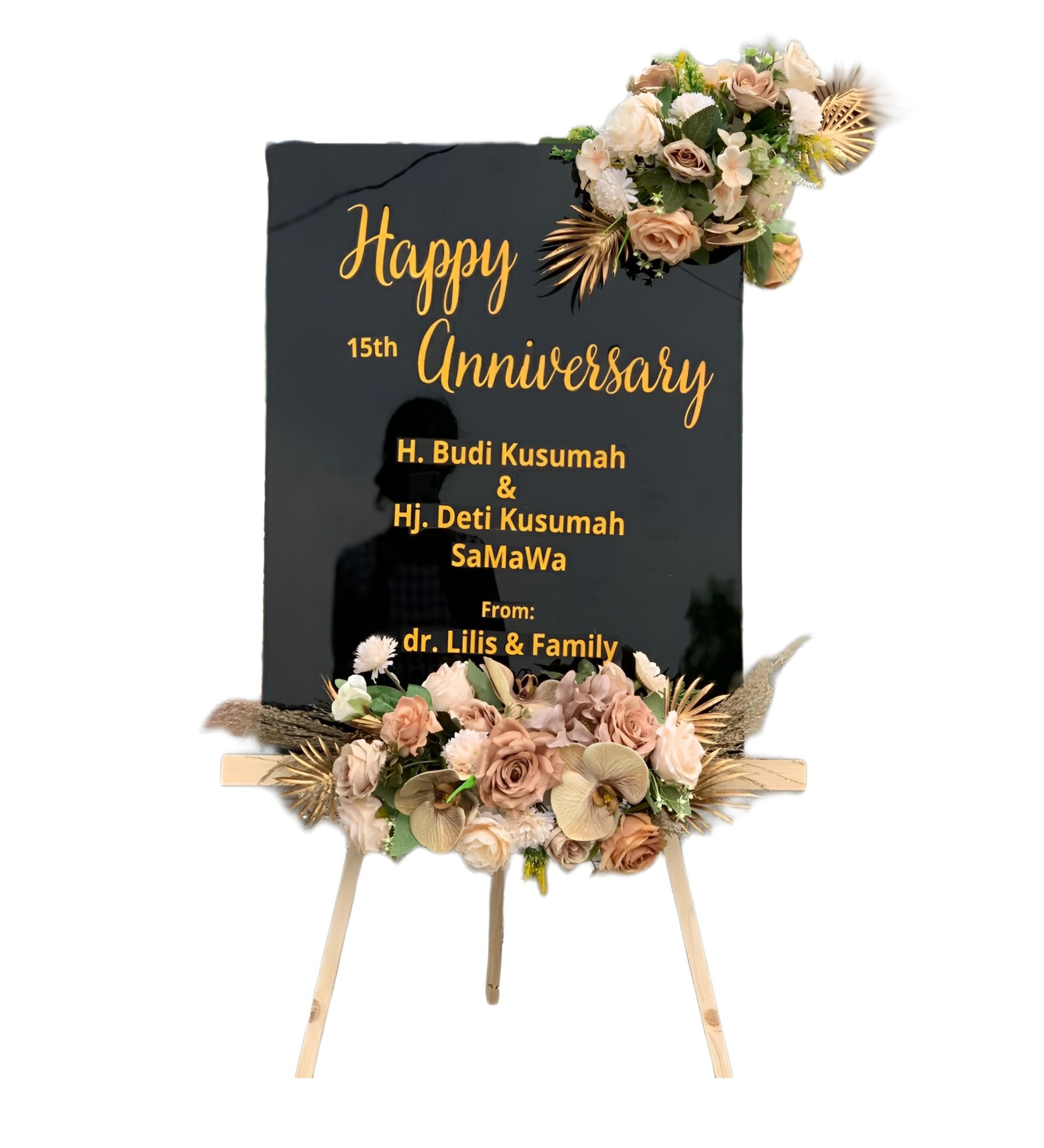 Papan Bunga Akrilik Gandusari